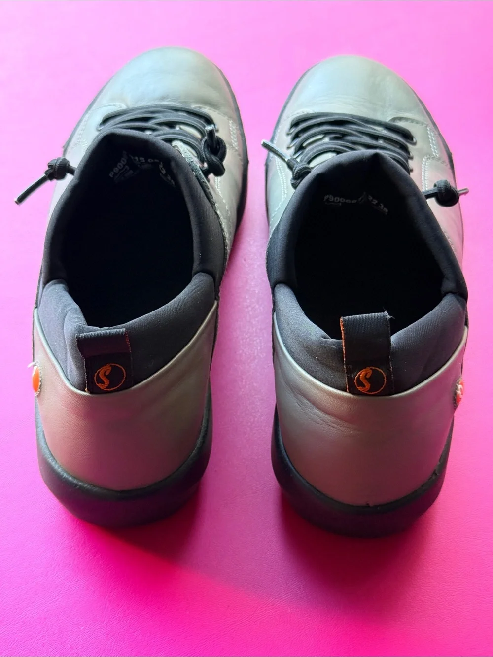 Softinos by Fly London Bonn Lace-up Trainers Size 38 / US Size 7 - Size 7.5 Grey